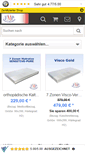Mobile Screenshot of fmp-matratzen-manufaktur.de